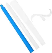 KOMBIUDA Ski Boot Horn Long Handle Plastic Shoe Last for Men Easy to Use Shoehorn Portable for Home On-the-go