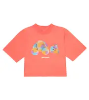 [Palm Angels Kids] Palm Angels Kids Printed cotton T-shirt Y 12 multicoloured