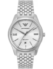 [Emporio Armani] Analogue Watch in Silver Tone