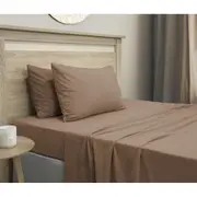 Ardor Boudior Bed Micro Flannel Material Pillowcase Sheet Set Earth