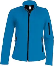 [Kariban] Womens/Ladies Soft Shell Jacket (UK Size: XXL) (Aqua)