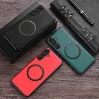 For Samsung Galaxy A15 A05 A54 A14 A35 A25 Magnetic PU Leather Shockproof Case
