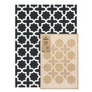 MOROCCAN reusable PLASTIC Wall STENCIL Template 25.6"x37.4" Allover MARRAKECH