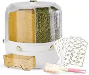 Food & Grain Dispenser Rotating Food-grade, Storage Container 10 x 10 in x 10 in
