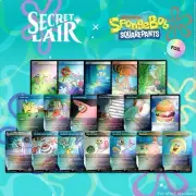 SpongeBob SquarePants Bundle FOIL Edition Magic the Gathering SECRET LAIR INHAND