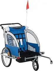 Bike Trailer Outdoor Folding Bicycle Trailer Travel Trailer Easy Folding Portable