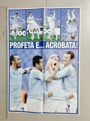 Poster Hernanes Prophet And Acrobat Lazio Style Original New Unused Attached