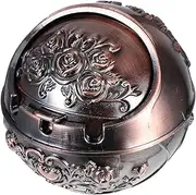GANAZONO Creative Ashtray Ash Tray Decorative Ashtray Portable Ash Tray Copper