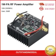RF Power Amplifier 10M-2000MHz 1W HF FM VHF UHF Amplifier FM Transmit Broadband
