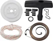 Recoil Rewind Spring Starter Pulley Handle Rope Pawl Recoil Starter Kits Set for Stihl 034 036 044 MS340 360 361 Series Chainsaw