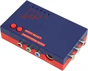 for RetroScaler2x AV to HDMI Converter Adapter, 480P Retro Game to TV Adapter, Good Sound Performance for Vic20 for N64 for SFC for MD2 for MD1 for C64 (Blue)