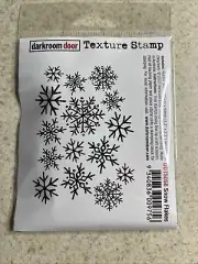 Darkroom Door Texture Stamps - Snow Flakes DDTS058