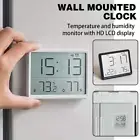 Ultra Thin Electronic Clock Simple Digital Clocks Wall Mounted LCD Disply (π жф