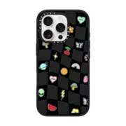 iPhone 16 Pro Impact Case MagSafe Compatible Checkered by INKED by Dani