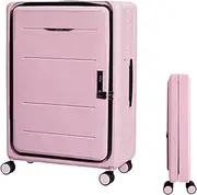[BIRJXVTO] Carry-on Suitcase Luggage Foldable Suitcases Adjustable Trolley Carry On Luggage Front Open Suitcase Universal Wheel Carry-on Suitcases Carry On Luggages