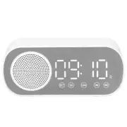 Digital Alarm Clock Radio,Bluetooth V5.0 HiFi Speaker Mirror Clock Dual Alarm...