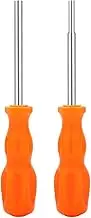 Gamebit Screwdriver Kit, EMiEN 4.5mm 3.8mm Gamebit Screwdriver Set For Opening SNES, N64, GameCube, Virtual Boy, Sega, Nintendo Consoles,Game Cartridges. Long Enough for Deep Screw Holes.