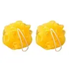 2pcs Bath Mesh Ball Safe Anti-wear More Thicken Fine Texture Bath Mesh Ball