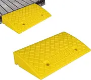 YNPQTDS Vehicle Ramps | Entry Ramp Heavy Duty Driveway Sloping Step Mat - Garage Ramp Non Slip Flooring Ramp Versatile for Scooters Motorcycles