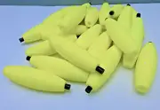Cigar Floats Neon Yellow lot of 16 Bobber Lot of 16 3" long each