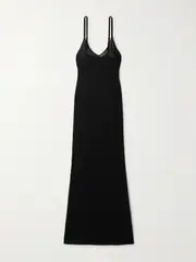 [SAINT LAURENT] SAINT LAURENT - Jersey Maxi Dress - Black - M M Black