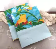 COUNTRY COTTAGE KIDS SET OF TWO FROGS IN THE JUNGLE PILLOWCASES-BRAND NEW