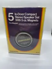 VTG Sparkomatic 5 The Speaker- In Door Compact Stereo Speakers Mod SK 355 SEALED