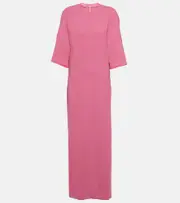 [Stella McCartney] Stella McCartney Gathered maxi dress AU 6 pink