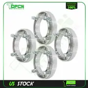 4X silver wheel spacers 4x137 10x1.25 studs 1" for Bombardier Can-Am Commander