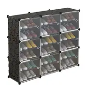 Door Cube DIY Shoe Cabinet Rack Storage Portable Stackable Organiser Stand
