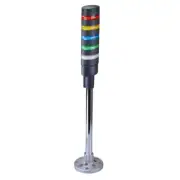 IDEC LD6A-5PQB-RYSGW Red/Yellow/Blue/Green/White Stack Light LED Pole Mount 24V