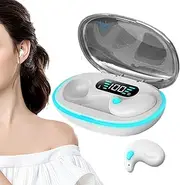 Rukjmqi Noise Cancelling Wireless Earbuds, Wirelesss Headphones In Ear, 11.5x5cm Bone Conduction Wireless Headphone-s, Smartphones Tablets And Laptops Noises Cancelings Earphones For Learning, Fishing