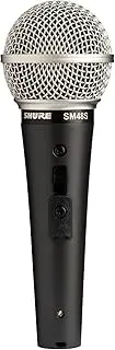Shure SM48S-LC Vocal Dynamic Microphone, Cardioid