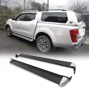 2PCS Side Step Running Board Fits for Nissan Navara NP300 D23 2015+ Nerf Bars