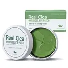PRRETI Real Cica Hydrogel Eye Patch 60EA Under-Eye Patches Eye Zone Masks NEW