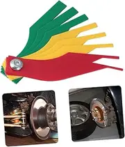 Beatifufu Brake Pad Measuring Scale Brake Pad Gauge Car Maintenance Tool Auto Measuring Device Easy to Use