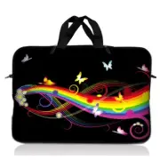 10" 10.1" 10.2" 9 8 Laptop Sleeve Netbook Sleeve Bag Case Cover Tablet Rainbow
