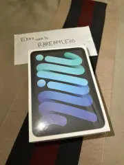 Apple iPad Mini 6th Gen iOS 16.2 64gb WiFi Space Gray New Sealed A2567