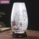 新款陶瓷器花瓶擺件客廳插花中式博古架裝飾品青花瓷瓶小工藝品