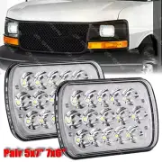 7x6 5X7" LED DRL Projector Headlight For Chevy Express Cargo Van 1500 2500 3500 (for: Peugeot)