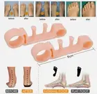 AU STOCK Bunion Corrector Toe Separator Silicone Gel Elastic Straightener Spacer