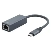 USB 3.1 Type-C to RJ45 1Gbps Ethernet Interface 20cm Adaptor