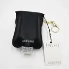 Jules Kae Hand Sanitizer Pouch Black Vegan Leather Ultra Soft