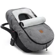Bioby Baby Car Seat Cover, Infant Car Seat Cover for Boy Girl, Roomy, Cozy, W...