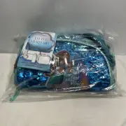 Disney The Little Mermaid Movie 4 Piece Backpack Set, Flip Sequin School Bag NEW