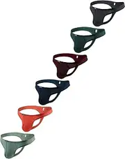 [iKingsky] Men's Breathable Thong Underwear High Stretch T-Back Mens Underwear Soft T-Back Underpanties
