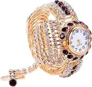 [VALICLUD] Ladies Watch Women Woman Watch Quartz Watch Lady Watch Fashion Watch for Casual Watch Quartz Bracelet Watch Quartz Movement Watch Red Stainless Steel