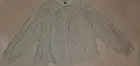 Universal Thread Goods Co Womens Blouse BOHO Peasant Top Cream Balloon Sleeve XS