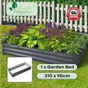 Greenfingers Galvanised Raised Garden Bed Planter Box Vegetable Herbs Plants