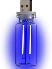 USB Uv Sterilizer Lamp - Portable Mini Uv Light, Compact USB Lamp | Small USB Germicidal Lamp, Quick sterilizations for Home Travel Car Personal and Pet Items
